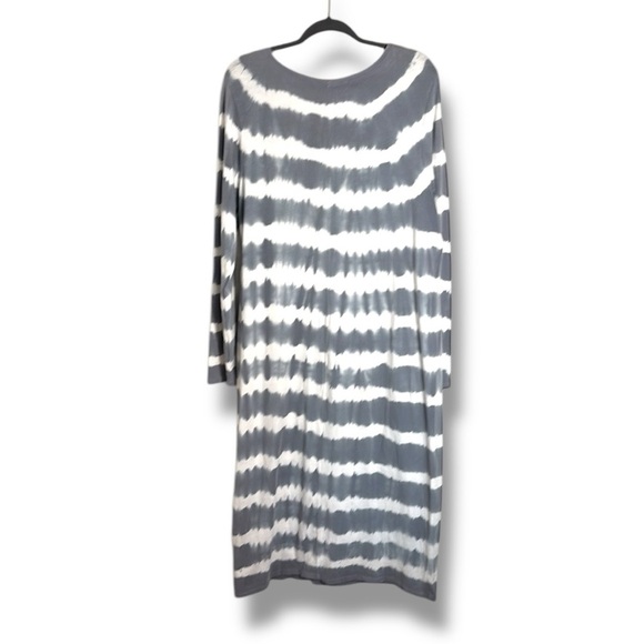 Peruvian Connection Beachcomber Tie Dye Long Sleeve Maxi Dress Size XL - Picture 5 of 5